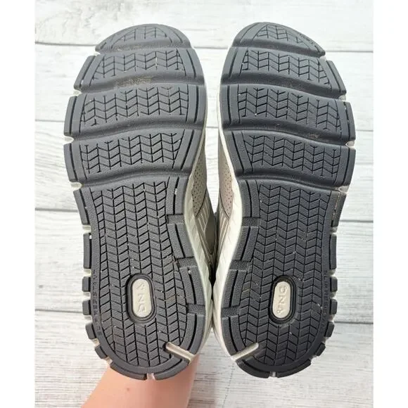 Brooks Women’s Addiction Walker Shoes Gray Leather Walking Sneakers Size 8.5 - Picture 9 of 11